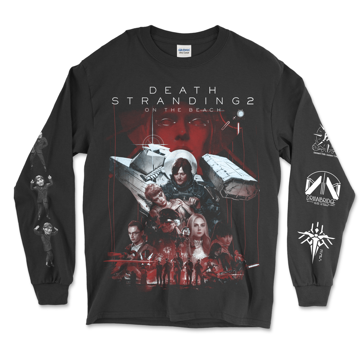 ON THE BEACH LONG SLEEVE SHIRT