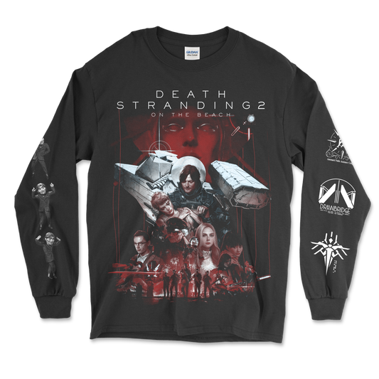 ON THE BEACH LONG SLEEVE SHIRT