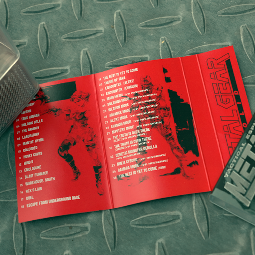 FOXHOUND V.3 CASSETTE TAPE