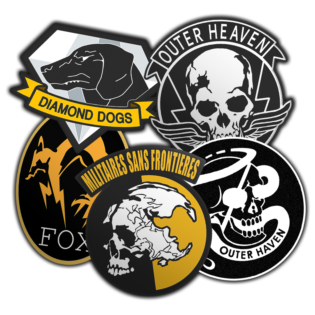 METAL GEAR PVC PATCH